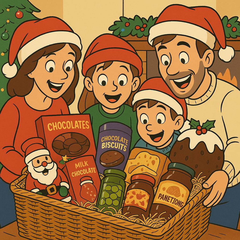 Sparkle Day Luxury Christmas Hamper Raffle